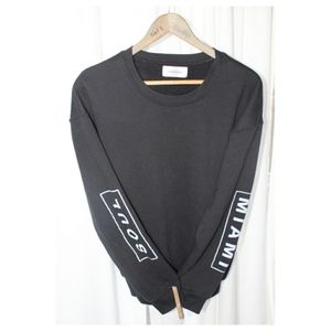 Soul Cycle Black Miami Soul Crewneck Sweatshirt